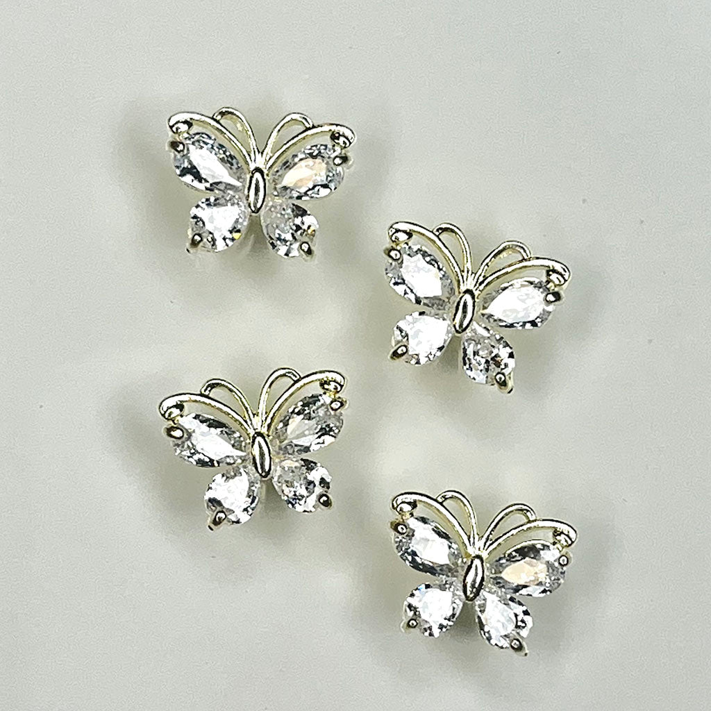 Butterfly Crystal - Nail Charm Jewelry