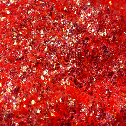 Iridescent Coral Shard Cut Glitter