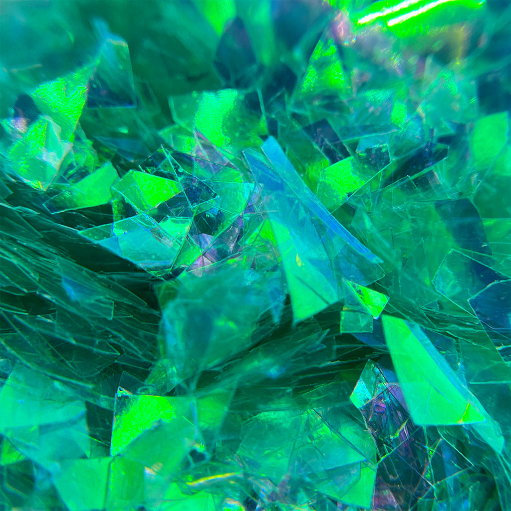 Large Mylar Cut Emerald Glitter